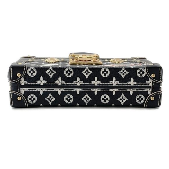 LOUIS VUITTON Monogram Catogram Petite Malle Monogram Noir M44437 - Picture 6 of 16